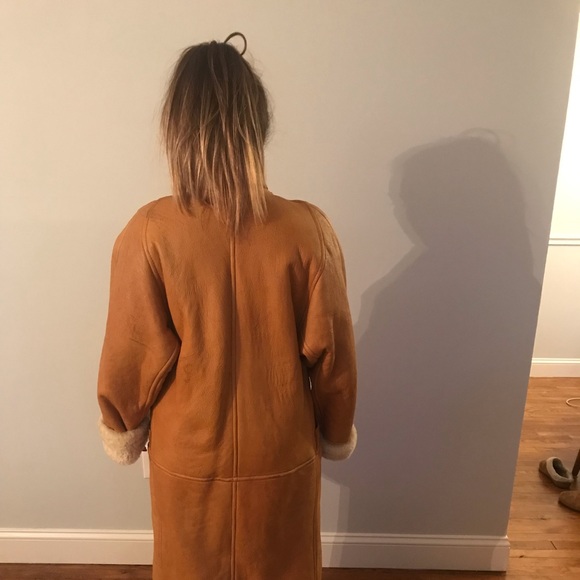 💯 % Sherling Floor Length Coat 🧥 - Picture 4 of 8